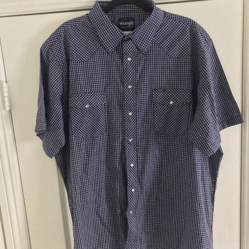 Vintage Wrangler pearl snap shirt